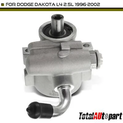 Bomba de dirección asistida de aluminio sin polea para Dodge Dakota 1996-2002 2,5 L 52038708 Foto 1 de 4