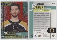 2021-22 Upper Deck Synergy Journey Draft Red /499 Jeremy Swayman #RJ-6 Rookie RC