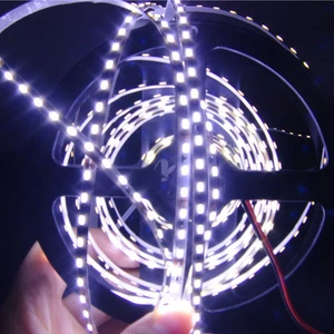 SMD 3014 LED Strip Light 120Led/M 600Leds 5M Cool White DC 12V 5mm Width - Picture 1 of 10