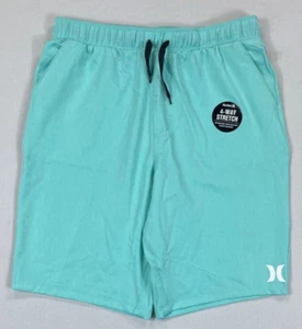 Boy's Youth Hurley Longer Length 4 Way Stretch Hybrid Board Shorts Swim NEW - Picture 1 of 2