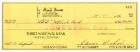 HANK SNOW Signed AUTOGRAPH CHECK to Nashville THIRD NATIONAL BANK for $126,000
