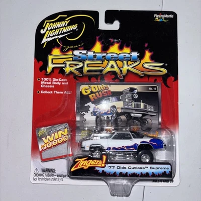Johnny Lightning Street Freaks G'olds Rush '77 OLDS CUTLASS SUPREME Zingers Nuevo en Paquete Foto 1 de 4