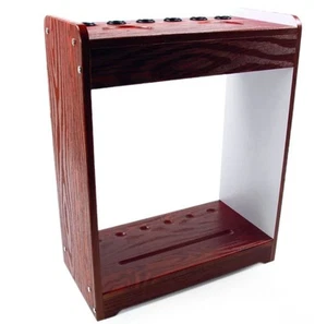Maverick Freestanding Snooker Pool Cue Stand For x 6 Cues And Balls. Redwood NEW - Picture 1 of 1