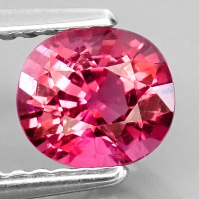 0.84ct.VERY NICE VERY PINK TOURMALINE NATURAL GEMSTONE OVAL SHAPE VVS - Image 1 of 2