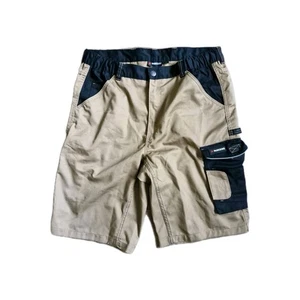 Parkside Arbeitsshorts 38 Bund Herren Cargoshorts beige schwarz Kontrast Taschen - Bild 1 von 16
