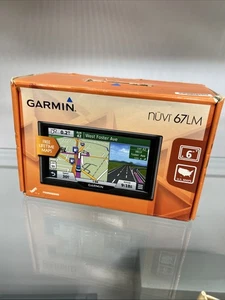 Garmin Nuvi 67LM GPS Navigator With Free Lifetime Maps & 6-Inch Display - Picture 1 of 7