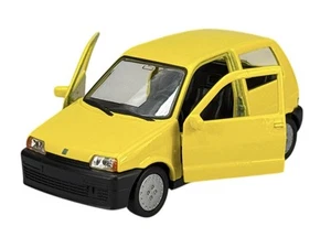 WELLY FIAT CINQECENTO AMARILLO 1:34 MODELO METAL FUNDIDO A PRESIÓN NUEVO EN CAJA 43854 - Imagen 1 de 7