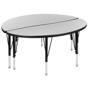 Flash Furniture Emmy 2-Piece Round Activity Table Set with Short Height Legs - Picture 1 of 9