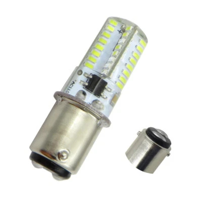 10pcs BA15D LED Bulb 64 3014 120V Fit Kenmore/Singer 221/222K/301A/401 White - Image 1 of 4