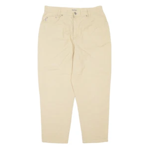 H.I.S Mens Trousers Beige Regular Tapered W34 L27 - Picture 1 of 6