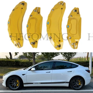 Caliper Covers For Tesla Model 3 2017-2023, fits 18" 19" Rim Brake Accessories - Picture 1 of 5