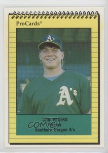 1991 ProCards Southern Oregon A's Anniversary Don Peters #SOA26 Rookie RC