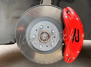 10x Volkswagen R Line New Brake Caliper Vinyl Decal Stickers | RLine | Calipers - Picture 1 of 2