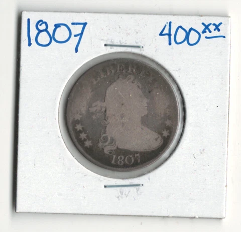 1807 DRAPED BUST QUARTER Cover