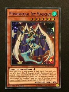 Performapal Sky Magician | INCH-EN047 | Super Rare | 1st Edition | YuGiOh TCG - Picture 1 of 3