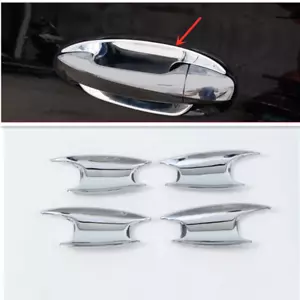 For Chevrolet Trax 2024 Chrome Car Exterior Side Door Bowl Molding Cover Trim - Bild 1 von 7