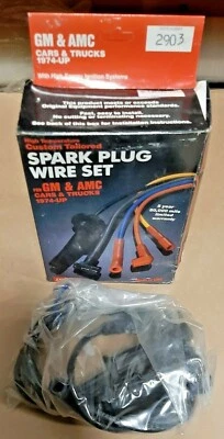 Juego de cables de bujía Buick Caddy Olds Pont 1982-91 2,0 L 4 cilindros piezas federales # 2903 Foto 1 de 2