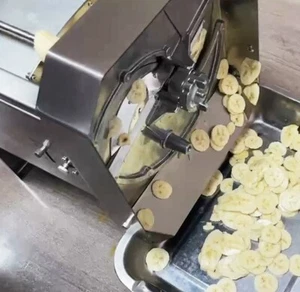 Electric Banana Slicing Machine Fruit Vegetables Slicer Cucumber Cutting Machine - Picture 1 of 9