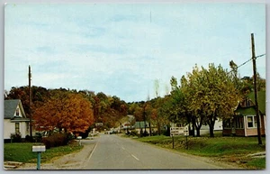 Nueva postal de Lexington Ohio años 60 seis millas encrucijada de giro - Imagen 1 de 2