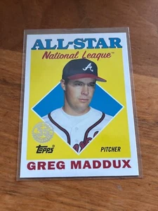 2023 Topps Series 2 - Greg Maddux - Braves -1988 Topps All-Star Baseball #88AS-6 - Bild 1 von 2