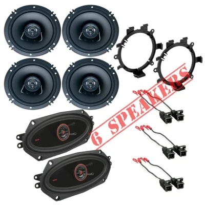 Cerwin Vega Speakers for Front.Rear Door.Overhead for 1995-2006 Suburban*Tahoe*