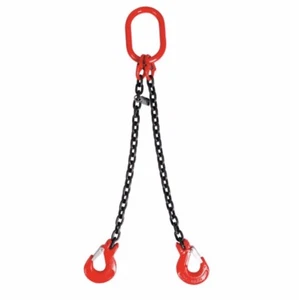 6 mtr x 2 Bein 7 mm Hebekettenschlinge 2,12 Tonnen nach EN818-4 - Bild 1 von 4