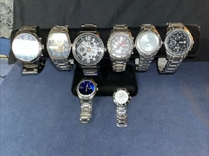 Mens Fossil Watch Lot 8 Watches MUST READ LOOK At Description - Picture 1 of 22