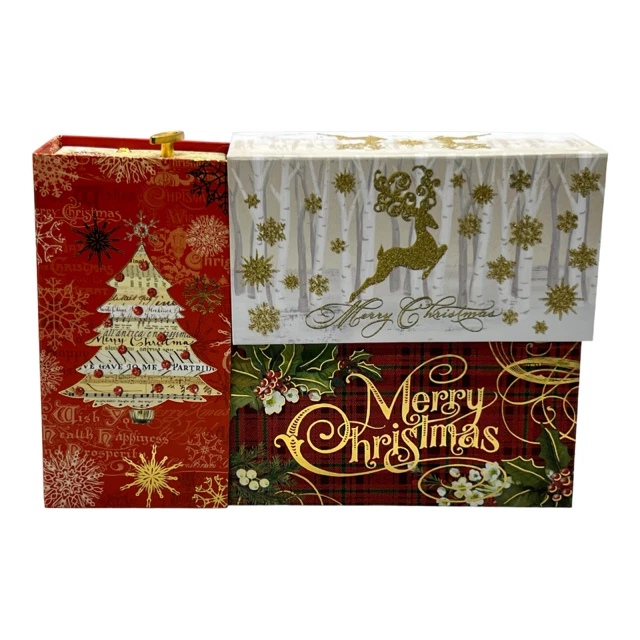 Punch Studio Orange & Clove or Apple Cinnamon Soap With Christmas Music Gift Box - Image 1 of 4