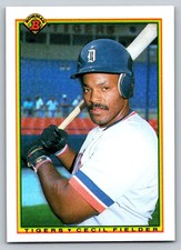 1990  Bowman #357 Cecil Fielder Detroit Tigers