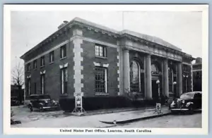 Cartolina postale anni '40 LAURENS SOUTH CAROLINA SC STATI UNITI - Foto 1 di 2