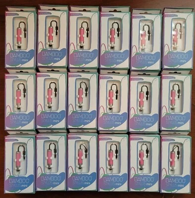 18 Wacom Stylus Bambú Mini Rosa LOTE A GRANEL CS120P Tabletas Universales Teléfonos Inteligentes  Foto 1 de 4