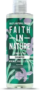 Faith In Nature Stimulating Rosemary Shampoo For Normal Hair & Scalp 400ml - Picture 1 of 3