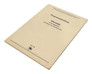 PROGRAMMSAMMLUNG INFORMATIK aus der DDR - Bild 1 von 3