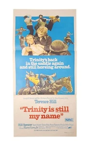 Daybill Trinity Is Still My Name Original Australian Vintage Cinema Movie Poster - Bild 1 von 12