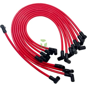 10.5MM Electronic Ignition HEI Spark Plug Wire Set For Chevy SBC BBC 350 383 454 - Picture 1 of 9