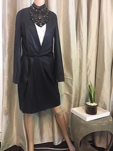 Schwarzes Langarmkleid aus Wolle von CHLOÉ - T34 - Bild 1 von 8