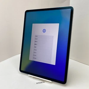 Apple iPad Pro 12.9" 6th Gen. 256GB, Wi-Fi - Space Gray A2436 - Good Condition - Picture 1 of 9