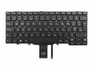 Dell 3JKFK 666FG 92V8V Latitude 7300 5310 5300 UK Backlit Keyboard - Picture 1 of 1