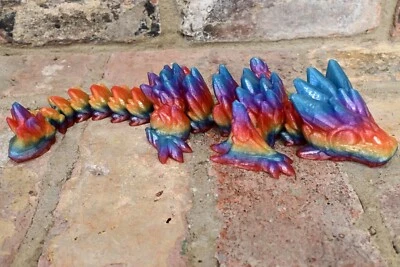 BABY Gemstone Wyvern 3D Printed - Imagem 1 de 4