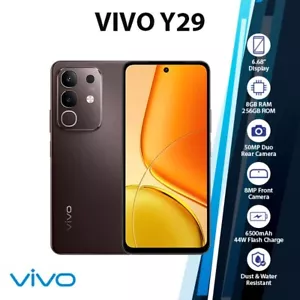 VIVO Y29 Android Cell Phone (Brown/8GB+256GB/Dual SIM/Octa Core/Unlocked) - Picture 1 of 5