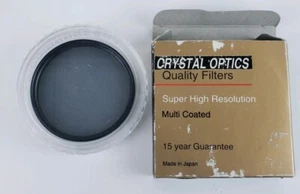 Excellent 72 mm Crystal Optics CPL Circular Polarizing Filter Lens - Picture 1 of 2