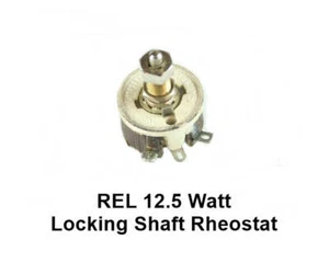 Ohmite REL6R0, 6 Ohm 12.5 Watt Power Rheostat 1/8" Locking Shaft 12.5W - Picture 1 of 1