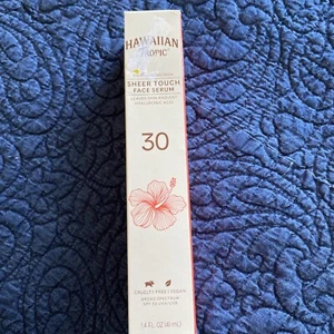 HAWAIIAN TROPIC SUNSCREEN FACE SERUM OIL-FREE SPF 30 UVA/UVB BROAD SPECTRUM NIB - Picture 1 of 7