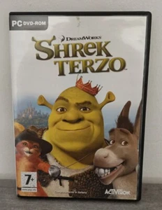 Shrek Third Game WINDOWS PC CD ROM Best Of Activision Dreamworks Italian - Picture 1 of 2