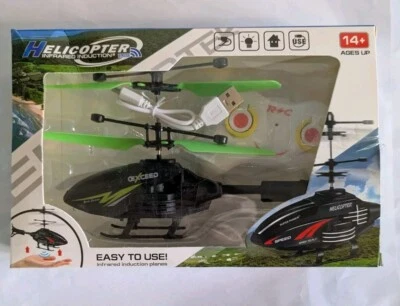 USB Charging Remote Control Plane Plastic Flying Helicopter Toy  - Image 1 of 4