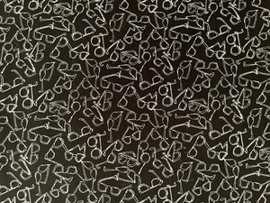 Cotton Quilt Fabric "Nearsighted" Jackii Jones Marcus Brothers by 1/2 Yard - Imagen 1 de 3