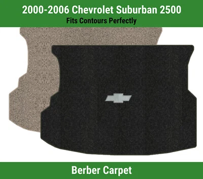 Alfombrilla de carga Lloyd Berber para Chevy Suburban 2500 '00-06 con pajarita plateada Chevy Foto 1 de 4
