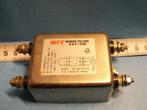 Lot of 3 pcs BIT  ES1-T05   250V 5A Noise filter - Picture 1 of 5
