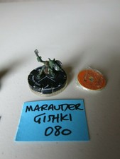 MAGE KNIGHT OMENS 080 MARAUDER GISHKI UNIQUE / LOT OF 1