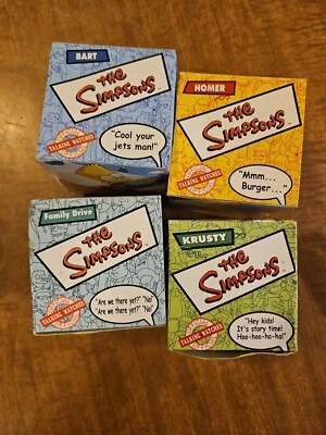 Burger King «Симпсоны» говорить часы 2002 набор из 4 никогда не использовался не работает - Изображение 1 из 4